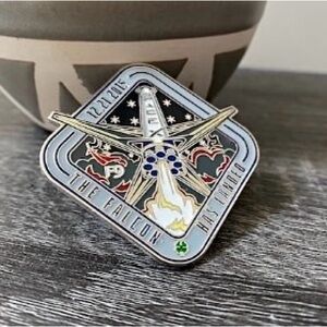 Launch Pins Falcon 2015 Space Pin